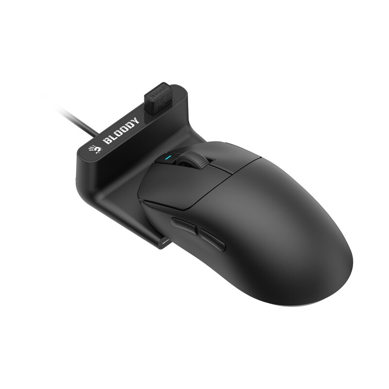 Мышь беспроводная Bloody R77 Ultra Dock Black