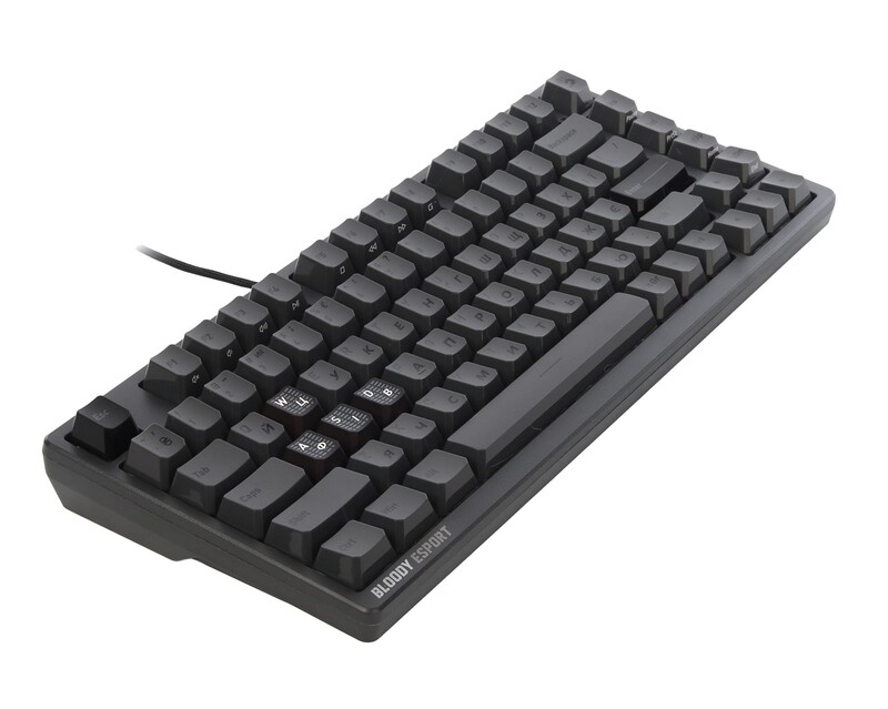 Клавіатура Bloody MS76 Iron Grey