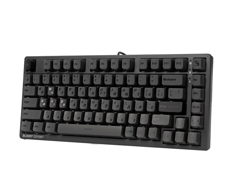 Клавіатура Bloody MS76 Iron Grey