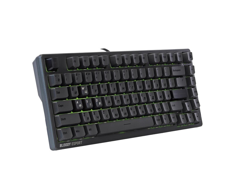 Клавіатура Bloody MS76 Iron Grey