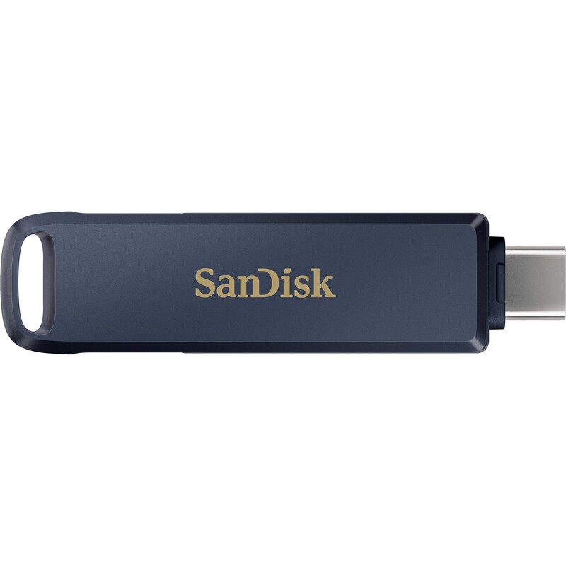 Флеш-накопитель USB 128GB Type-C/Lightning SanDisk Phone Drive for iPhone Metallic Sky (SDIXD0N-128G-GN6NE)