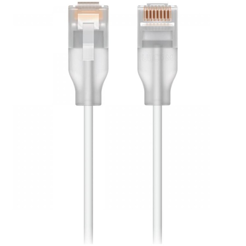 Патч-корд Ubiquti CAT6 U/UTP Network Cable, 0.15 m, Grey (IUACC-CABLE-PATCH-EL-0.15M-W)