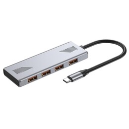 USB-хаб Gembird USB Type-C 4-в-1 (UHB-CM-U310-A4-01)
