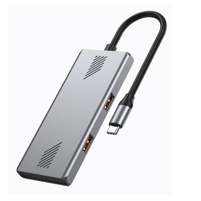 USB-хаб Gembird USB Type-C 4-в-1 (UHB-CM-U310-A2C2-01)