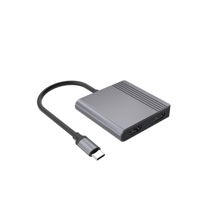 Док-станція Cablexpert USB-C 3-в-1 (A-CM-COMBO3-04)