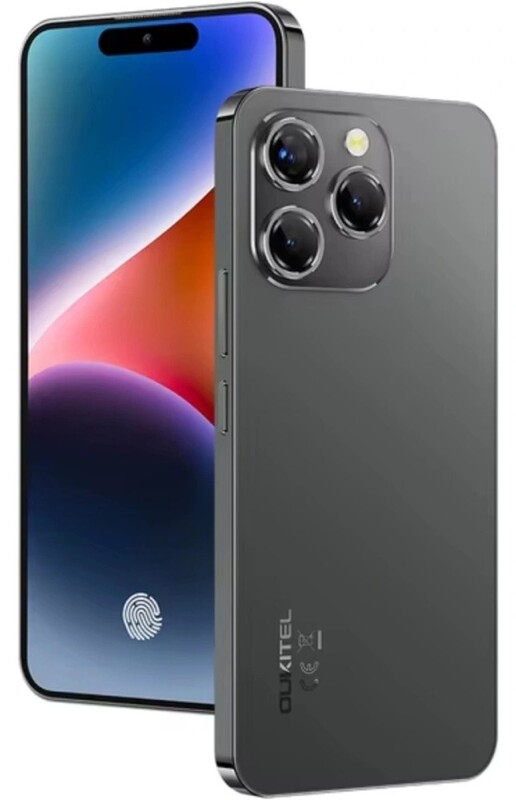 Смартфон Oukitel P1 8/256GB Black (6931940766050)