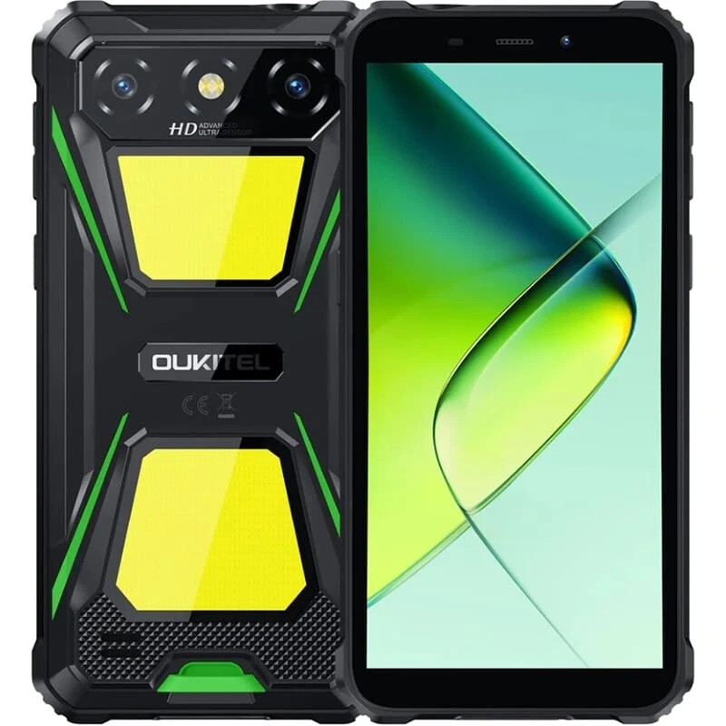 Смартфон Oukitel G5 4/256GB Green (6941749813886)