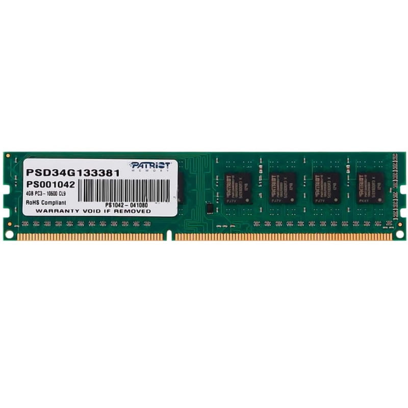 Модуль памяти DDR3 4GB/1333 Patriot Signature Line (PSD34G133381)