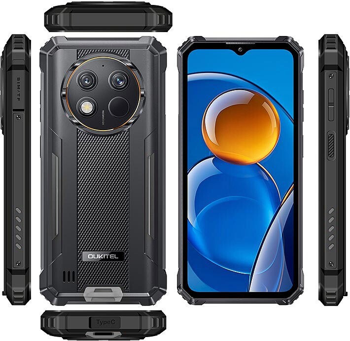 Смартфон Oukitel G1s 4/128GB Black (6941749843654)