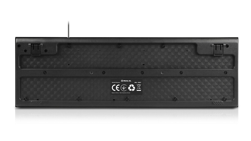 Клавіатура REAL-EL RK-507 Black