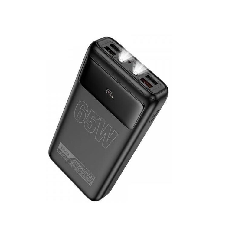 Універсальна мобільна батарея Hoco DB81 Apollo 65W 30000mAh Black (6942007637749)