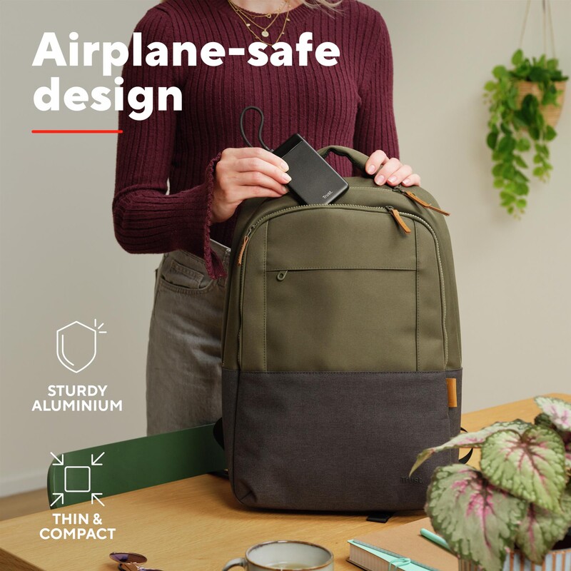 Універсальна мобільна батарея Trust Fiera 10000mAh 20W Black (25880)