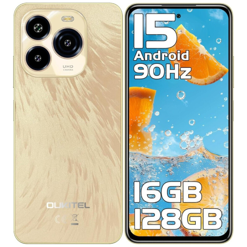 Смартфон Oukitel C65 4/128GB Gold (6931940799997)