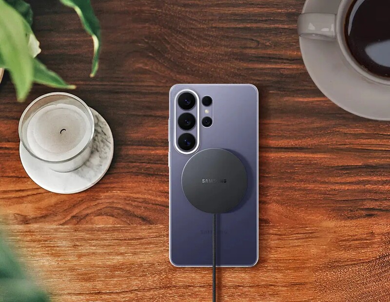 Беспроводное зарядное устройство Samsung EP-P2900 Magnet Wireless Charger 25W Dark Grey (EP-P2900BBEGWW)