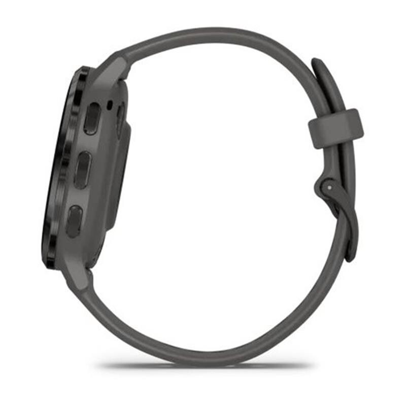 Смарт-часы Garmin Venu 3s Slate Stainless Steel Bezel with Pebble Gray and Silicone Band (010-02785-00)