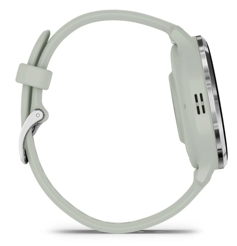 Смарт-часы Garmin Venu 3s Silver Stainless Steel Bezel with Sage Gray Case and Silicone Band (010-02785-01)