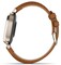 Фото - Смарт-годинник Garmin Lily 2 Classic Cream Gold with Tan Leather Band (010-02839-02) | click.ua