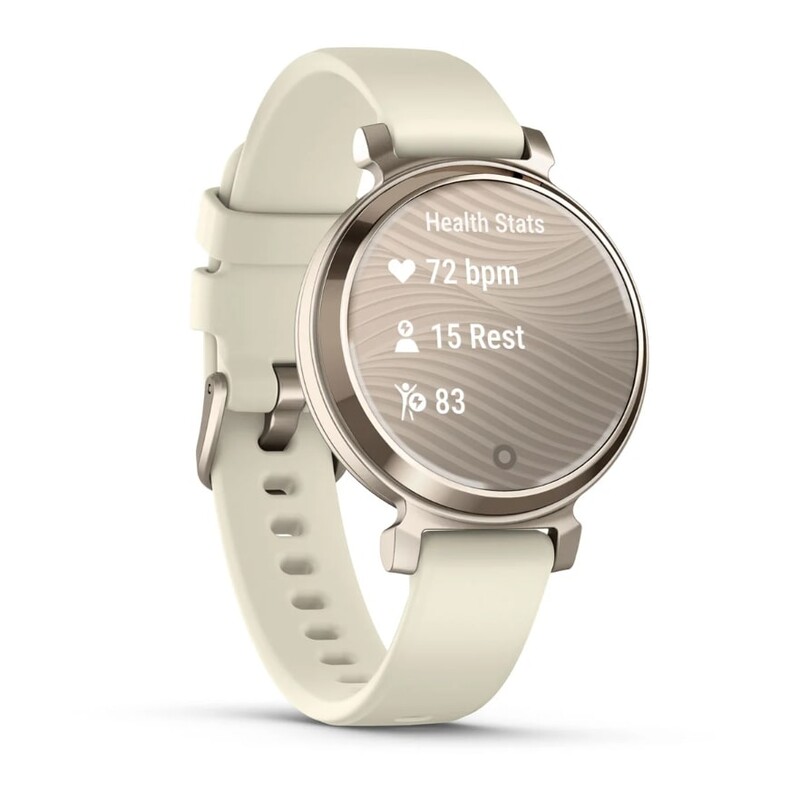 Смарт-годинник Garmin Lily 2 Cream Gold with Coconut Silicone Band (010-02839-70)