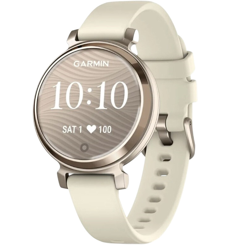 Смарт-годинник Garmin Lily 2 Cream Gold with Coconut Silicone Band (010-02839-70)