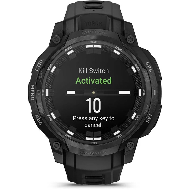 Смарт-часы Garmin Instinct Crossover AMOLED Tactical Black (010-03398-02)