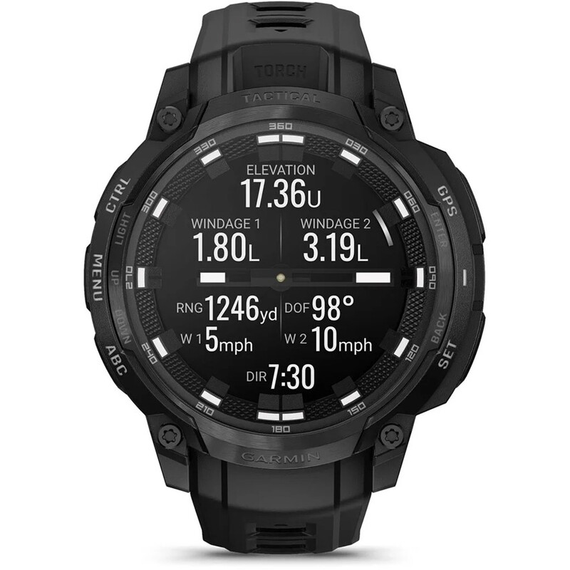Смарт-часы Garmin Instinct Crossover AMOLED Tactical Black (010-03398-02)