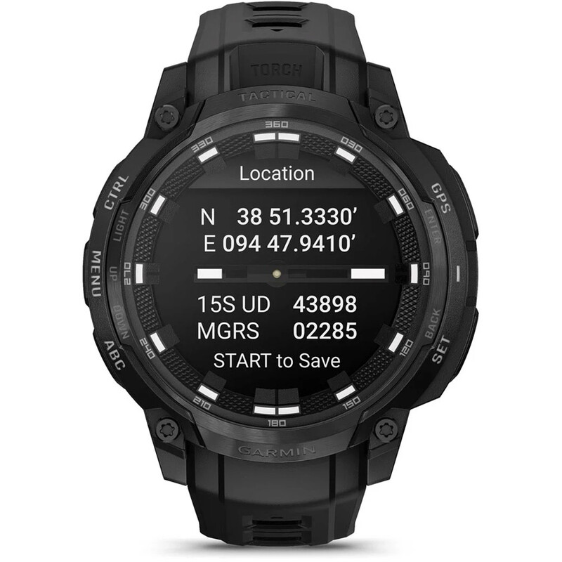 Смарт-часы Garmin Instinct Crossover AMOLED Tactical Black (010-03398-02)