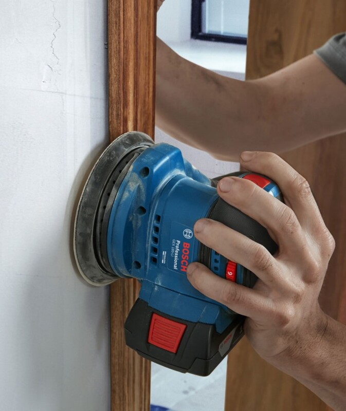 Шлифмашина Bosch Professional GEX 185-LI 18В без АКБ и ЗУ (0.601.3A5.020)