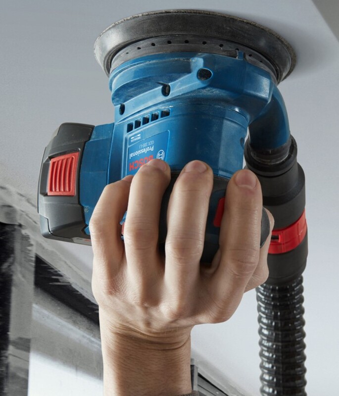 Шлифмашина Bosch Professional GEX 185-LI 18В без АКБ и ЗУ (0.601.3A5.020)