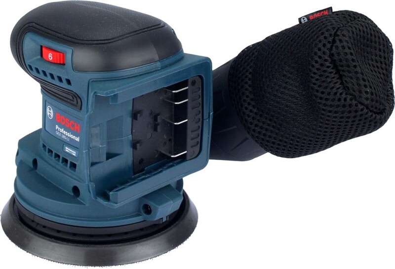 Шлифмашина Bosch Professional GEX 185-LI 18В без АКБ и ЗУ (0.601.3A5.020)