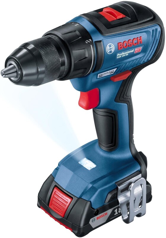 Дрель-шуруповерт Bosch Professional GSR 18 V-50 18В (0.601.9H5.004)