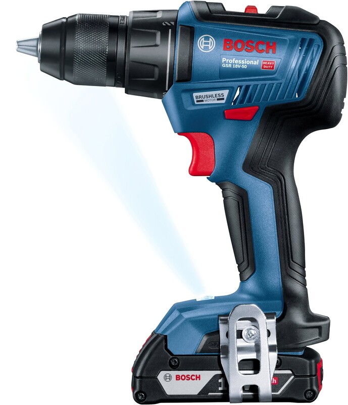 Дрель-шуруповерт Bosch Professional GSR 18 V-50 18В (0.601.9H5.004)