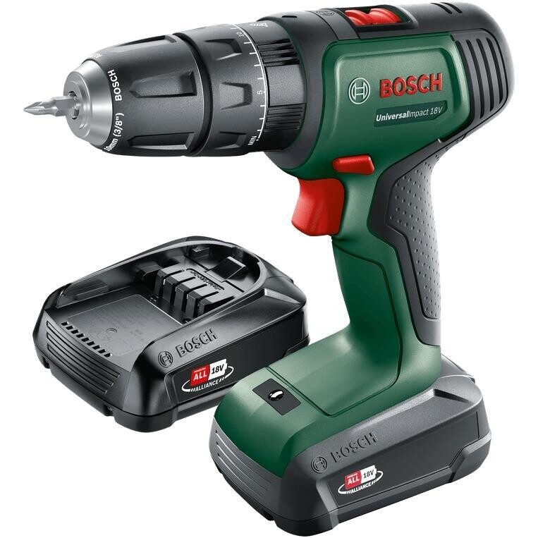 Дрель-шуруповерт Bosch UniversalImpact 18В (0.603.9D4.102)