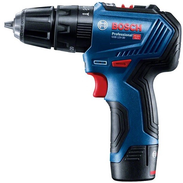 Дрель-шуруповерт Bosch Professional GSB 12V-30 12В (0.601.9G9.100)