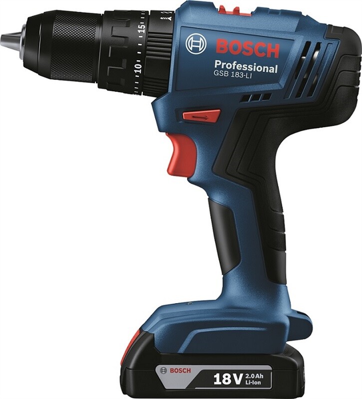 Дриль-шурупокрут Bosch Professional GSB 183-LI 18В (0.601.9K9.101)
