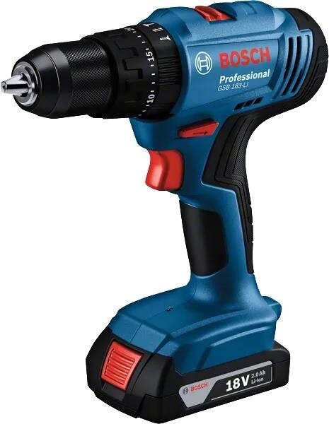 Дриль-шурупокрут Bosch Professional GSB 183-LI 18В (0.601.9K9.100)