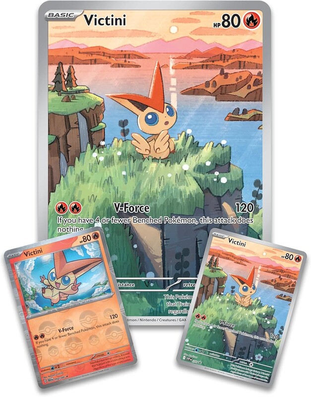 Коллекционная карточная игра Pokemon: Unova Victini Illustration Collection SV10.5