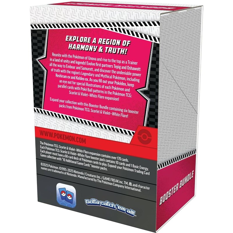 Коллекционная карточная игра Pokemon: White Flare Booster Bundle SV10.5