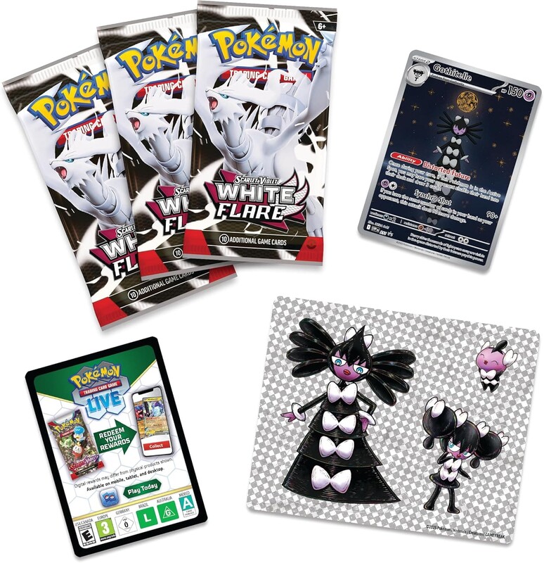 Коллекционная карточная игра Pokemon: White Flare - Tech Sticker Collection SV10.5