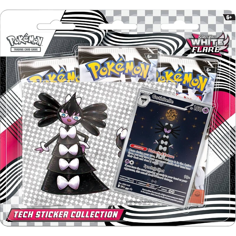Коллекционная карточная игра Pokemon: White Flare - Tech Sticker Collection SV10.5
