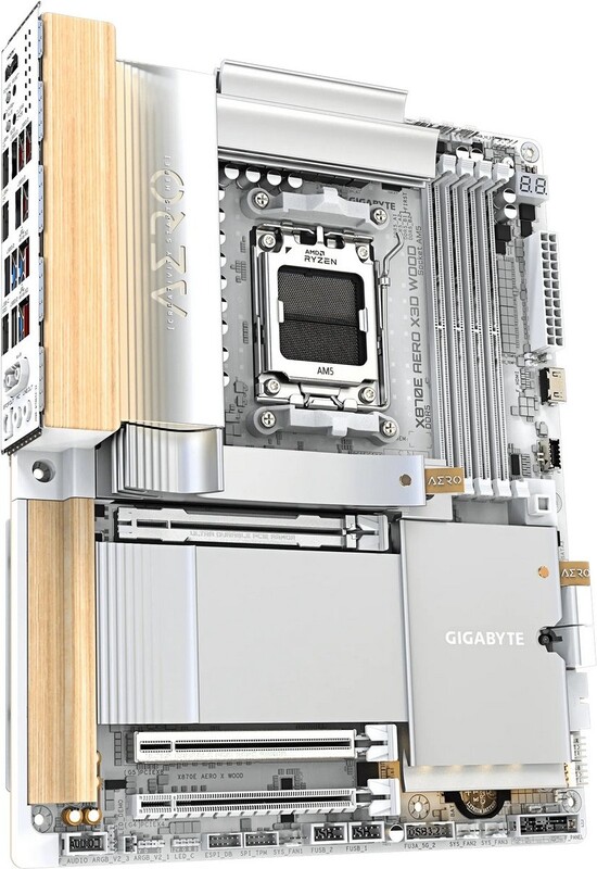 Материнська плата Gigabyte X870E Aero X Wood Socket AM5