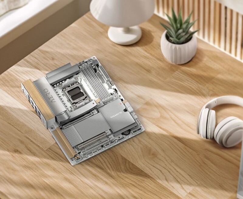 Материнская плата Gigabyte X870E Aero X3D Wood Socket AM5