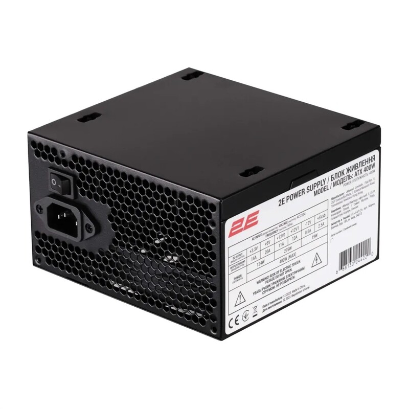 Корпус 2E Credo V200B-400 400W Black