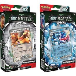 Колекційна карткова гра Pokemon: Greninja ex/Kangaskhan ex - Battle Deck (1 випадково)