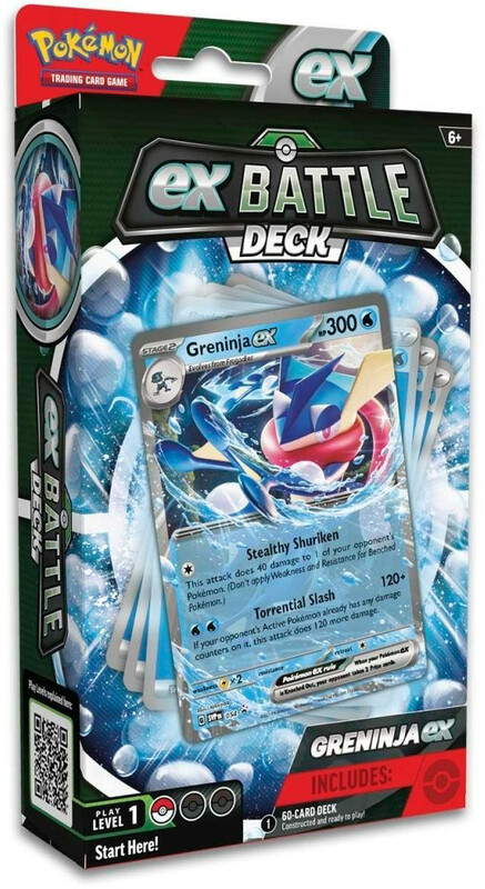 Коллекционная карточная игра Pokemon: Greninja ex/Kangaskhan ex - Battle Deck (1 случайно)