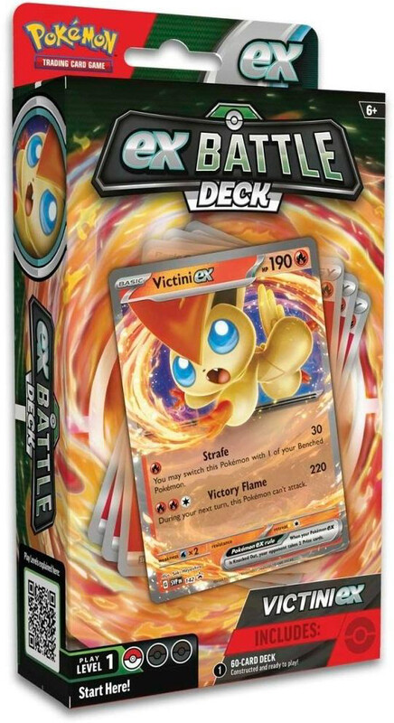 Коллекционная карточная игра Pokemon: Miraidon/Victini ex Battle Deck (1 случайно)