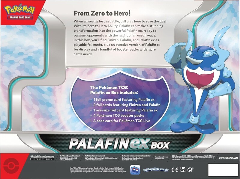 Коллекционная карточная игра Pokemon: Palafin ex Box