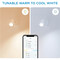 Фото - Світильник точковий накладний розумний WiZ Imageo Spots 5W 2200-6500K RGB Wi-Fi White (929002658701) | click.ua