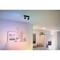 Фото - Світильник точковий накладний розумний WiZ Imageo Spots 2х5W 2200-6500K RGB Wi-Fi Black (929002659101) | click.ua