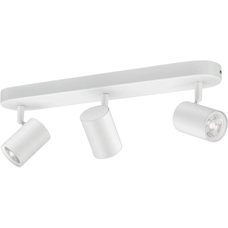 Світильник точковий накладний розумний WiZ Imageo Spots 3х5W 2200-6500K RGB Wi-Fi White (929002658901)