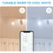 Фото - Світильник точковий накладний розумний WiZ Imageo Spots 3х5W 2200-6500K RGB Wi-Fi White (929002658901) | click.ua